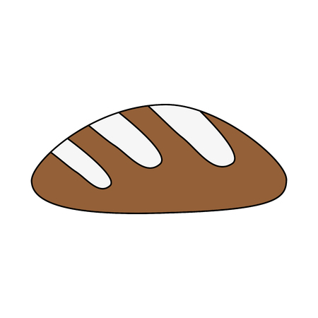 Delicious bread foods icon vector illustration graphic designのイラスト素材