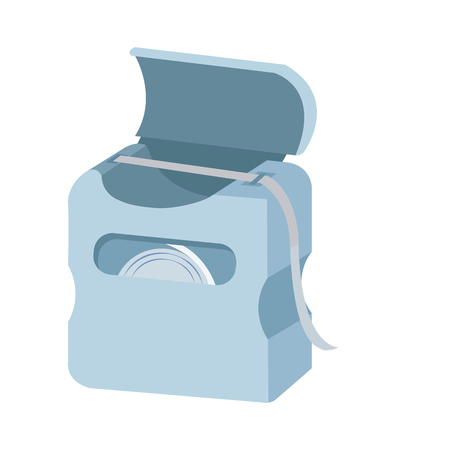 Dental floss isolated icon vector illustration graphic designのイラスト素材