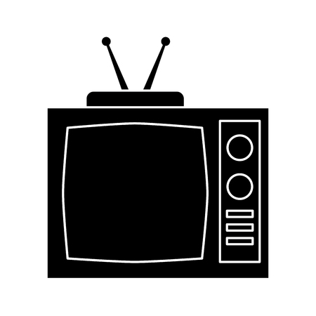 Old tv isolated icon vector illustration graphic designのイラスト素材