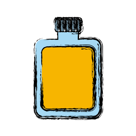 Medicine bottle blank icon vector illustration graphic designのイラスト素材
