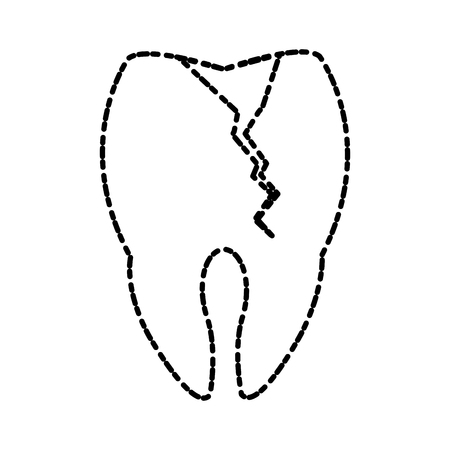 Dentist cartoon isolated icon vector illustration graphic designのイラスト素材