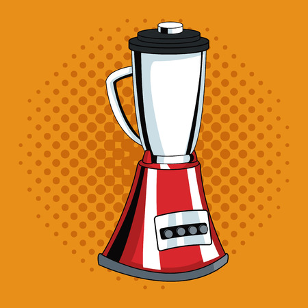 Blender pop art cartoon vector illustration graphicのイラスト素材