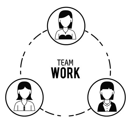 Teamwork icons design icon vector illustration graphic designのイラスト素材