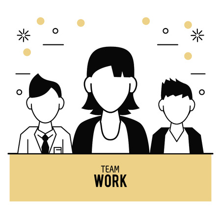 Teamwork icons design icon vector illustration graphic designのイラスト素材