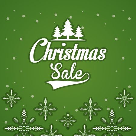 Christmas sale icon vector illustration graphic designのイラスト素材