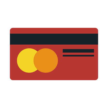 Bank credit card icon vector illustration graphic designのイラスト素材