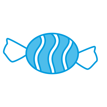 Caramel sweet candy icon vector illustration graphic designのイラスト素材