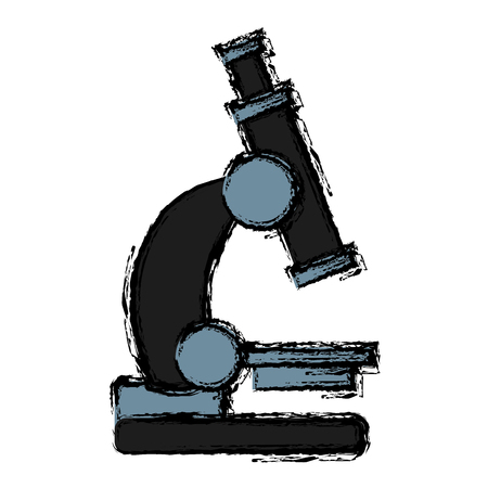 Microscope scientific tool icon vector illustration graphic designのイラスト素材