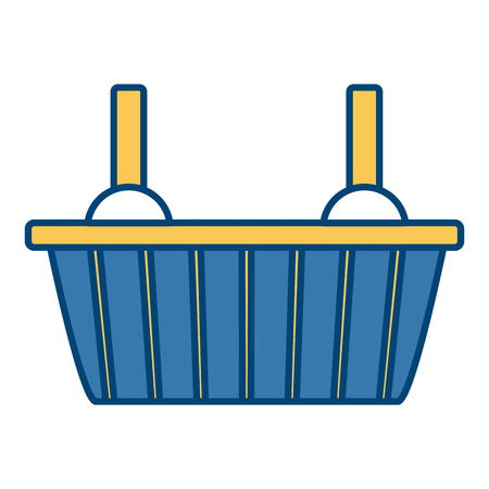 Shopping basket symbol icon vector illustration graphic design icon vector illustration graphic designのイラスト素材