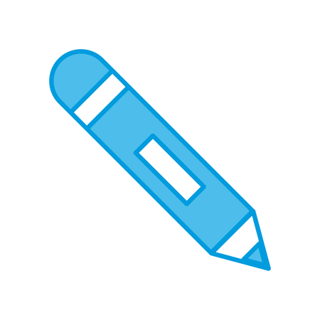 Wooden pencil isolated icon vector illustration graphic designのイラスト素材