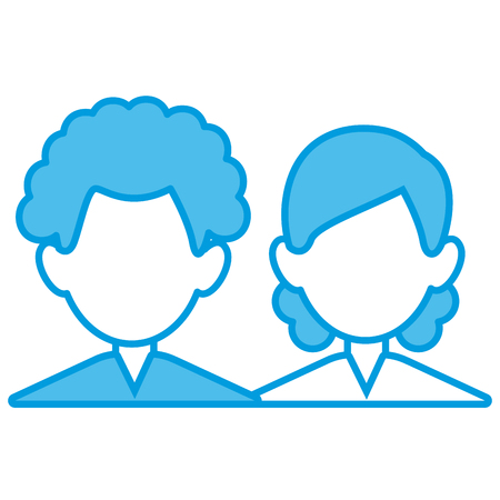 Business Teamwork avatar icon vector illustration graphic designのイラスト素材