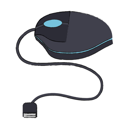 Mouse pc device icon vector illustration graphic design.のイラスト素材