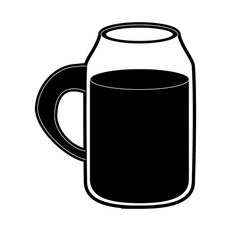 Cola soda drink in glass cup icon vector illustration graphic designのイラスト素材