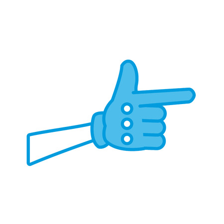 Worker glove isolated icon vector illustration graphic designのイラスト素材
