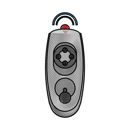 Remote control technology icon vector illustration graphic designのイラスト素材