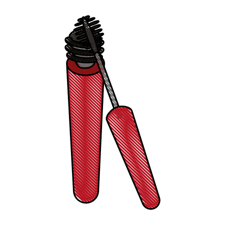 Mascara make up icon vector illustration graphic designのイラスト素材