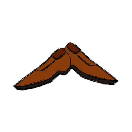 Male shoes footwear icon vector illustration graphic designのイラスト素材