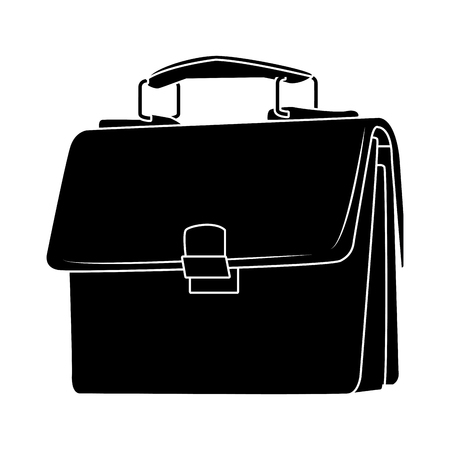 Business briefcase symbol iconのイラスト素材