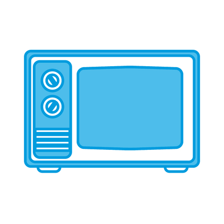 Old tv technology icon vector illustration graphic designのイラスト素材