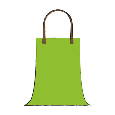 Shopping bag sybol icon vector illustration graphc designのイラスト素材