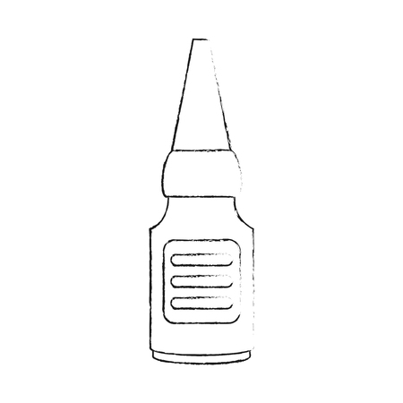 Medicine dropper bottle icon vector illustration graphic designのイラスト素材