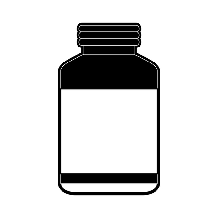Medicine bottle isolated icon vector illustration graphic designのイラスト素材