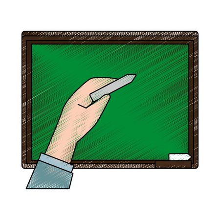 School blackboard isolated icon vector illustration graphic designのイラスト素材