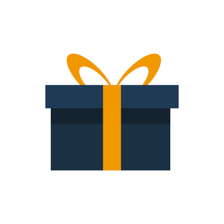 Giftbox present isolated icon vector illustration graphic designのイラスト素材