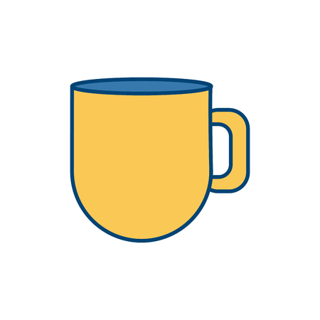 Porcelain mug cup icon vector illustration graphic designのイラスト素材