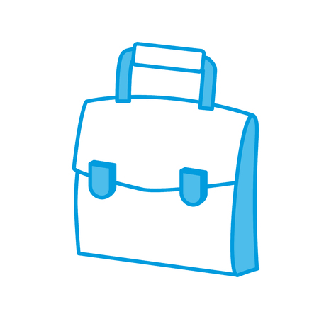 Business briefcase isolated icon vector illustration graphic designのイラスト素材