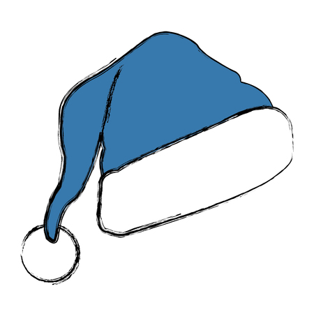 Santa claus hat        icon vector illustration graphic design drawのイラスト素材