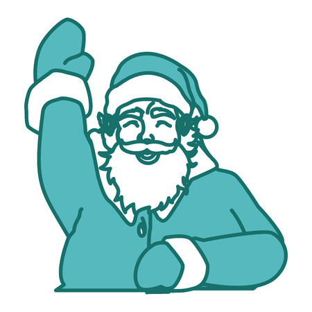 Santa claus        icon vector illustration graphic design drawのイラスト素材