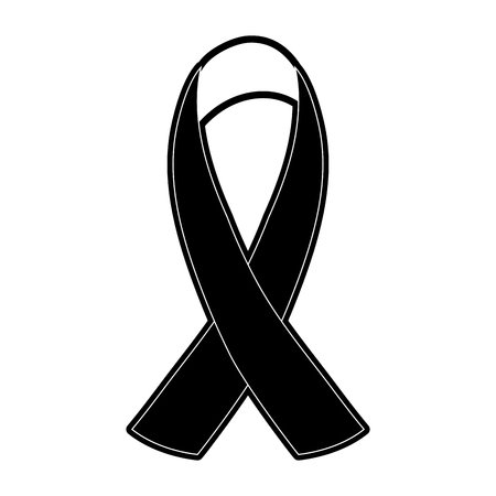 Peace ribbon symbol icon vector illustration graphic designのイラスト素材