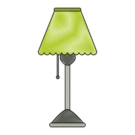 night light lamp icon vector illustration graphic designのイラスト素材