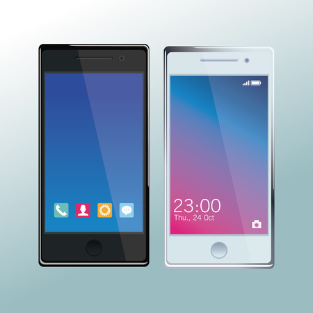 Smartphone Mobile technology icon vector illustration graphic designのイラスト素材