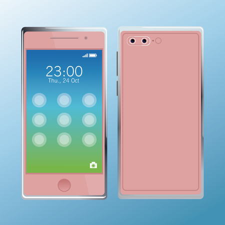 Smartphone Mobile technology icon vector illustration graphic designのイラスト素材