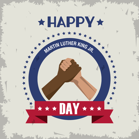 Martin luther king JR day icon vector illustration graphicのイラスト素材