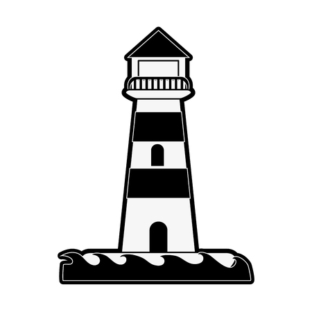 Lighthouse isolated symbol icon vector illustration graphic designのイラスト素材