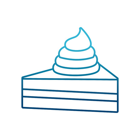 Piece of cake icon vector illustration graphic designのイラスト素材