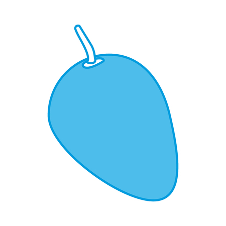 Mango delicious fruit icon vector illustration graphic designのイラスト素材