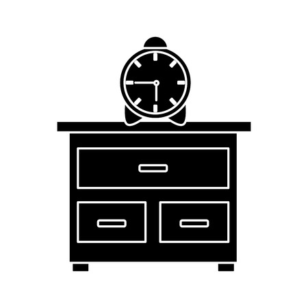 Table clock isolated icon vector illustration graphic designのイラスト素材