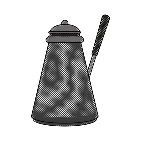 Coffee kettle isolated icon vector illustration graphic designのイラスト素材