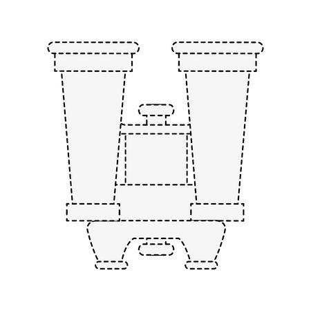 Binocular spy equipment icon vector illustration graphic designのイラスト素材
