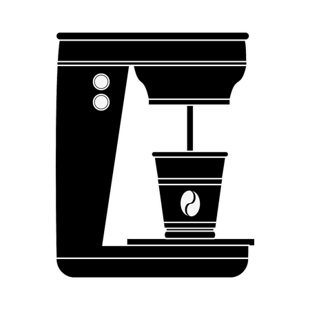 Modern coffee machine icon vector illustration graphic designのイラスト素材