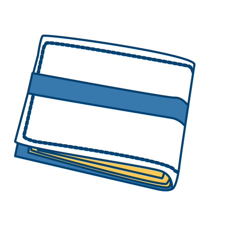 Men leather wallet icon vector illustration graphic designのイラスト素材