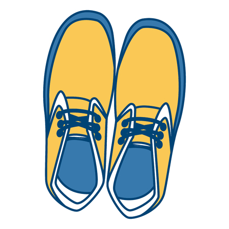 Mens leather shoes icon vector illustration graphic designのイラスト素材