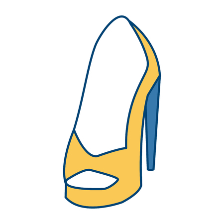 Womens fashion heel icon vector illustration graphic designのイラスト素材