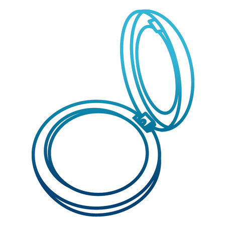 Powder make up icon vector illustration graphic designのイラスト素材