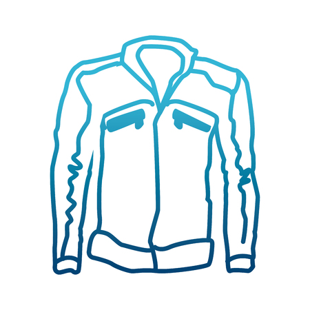 Men leather jacket icon vector illustration graphic designのイラスト素材