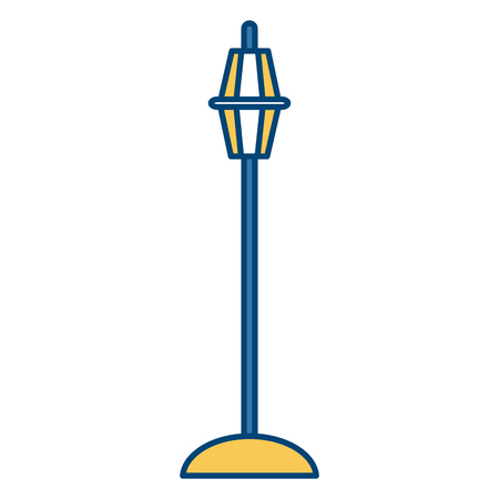 Street light lamp icon vector illustration graphic designのイラスト素材